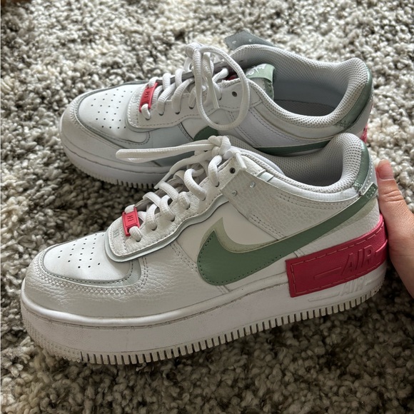 Nike Airforce 1 Shadow Seafoam W6.5 - Picture 3 of 7